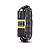 CADEADO ESPIRAL REVESTIDO COM SEGREDO 4MM X 1500MM PRETO - Imagem 1