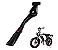 Descanso Lateral para Bicicleta Elétrica Ouxi, INOW, Vifa e Compatíveis | Suporte Universal - Imagem 2
