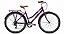 Bicicleta Aro 26 Status Clássica Barra Forte Quadro Baixo em Aço com Cestinha - Imagem 1
