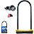 CADEADO U-LOCK, ONGUARD NEONS 8152, LRJ - Imagem 1