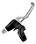 MACANETA MTB P/ V-BRAKE AL. NAT. - Imagem 1