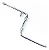 PEDIVELA MONOBLOCO, 165X15MM, CRM - Imagem 1