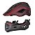 CAPACETE BIKE X FULL FECHADO MY22 TAM M VINHO/CINZA - Imagem 5