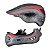 CAPACETE BIKE X FULL FECHADO MY22 TAM G CINZA/VERMELHO Ref: HOCAP0273 Marca: HIGH ONE - Imagem 3