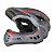 CAPACETE BIKE X FULL FECHADO MY22 TAM G CINZA/VERMELHO Ref: HOCAP0273 Marca: HIGH ONE - Imagem 4