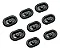 Kit 8x Tampão Assoalho Audi/bora/golf/jetta - N90508801 - Imagem 1
