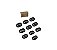 Kit 10x Tampão Assoalho Audi/bora/golf/jetta - N90508801 - Imagem 1