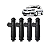 Kit 4x Bico Injetor Renault Clio/kangoo/twingo 1.0 - H112615 - Imagem 1