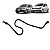 Mangueira Tubo Pedal Embreagem Vw Fox/space/gol - 5z1721480f - Imagem 1