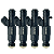 Kit 4x Bico Injetor Crossfox / Fox/ Golf /kombi- 0280156274 - Imagem 1