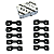 Kit 10x Gancho Caçamba Fiat Strada 98/21 - 51706391 - Imagem 1