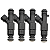 Kit 4x Bico Injetor Kia Carens/x35 2.0 08/11 - 3531025100 - Imagem 1
