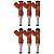 Kit 6x Bico Injetor Toyota Camry/rav4/lexus Rx350 05/11 -232500p040 - Imagem 1