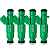 Kit 4x Bico Injetor Vw Kombi 1.4 8v Flex 09/14 - 0280157109 - Imagem 1