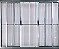 Vitro 4 Folhas 1,00 X 1,50 Com Grade Alumínio Brilhante L14 - Imagem 1