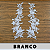 Aplicação Guipir Branca CH-4563 (14,5cm - 39,0cm)(6 pares) - Imagem 1