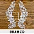 Aplicação Guipir Branca CH-4109 (10,0cm - 26,0cm)(6 pares) - Imagem 1