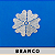 Aplicação Guipir Branca CH-4182 (5,5cm - 5,5cm)(12 peças) - Imagem 1