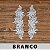 Aplicação Guipir Branca CH-1795 (8,5cm - 24,5cm)(6 pares) - Imagem 1