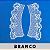 Aplicação Guipir Branca CH-4464 (10,0cm - 25,5cm)(3 pares) - Imagem 1