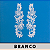 Aplicação Guipir Branca CH-1931 (8,0cm - 24,0cm)(6 pares) - Imagem 1