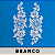 Aplicação Guipir Branca CH-1654 (10,0cm - 28,0cm)(6 pares) - Imagem 1