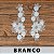 Aplicação Guipir Branca CH-1354 (8,5cm - 19,5cm)(6 pares) - Imagem 1