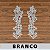 Aplicação Guipir Branca CH-3378 (7,5cm - 27,0cm)(6 pares) - Imagem 1