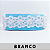 Renda Guipir Branca LA-130127 (7,5cm - 13,70m) - Imagem 1