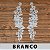 Aplicação Guipir Branca CH-3374 (8,0cm - 29,5cm)(6 pares) - Imagem 1