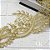 Tule Bordado Ouro Velho CH-1971/B (14,5cm - 9,0m) - Imagem 2