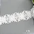 Tule Bordado Branco 3D CH-1452 (5,5cm - 9,0m) - Imagem 1