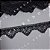 Renda Guipir Preto CH-2045/C (4,0cm - 8,50m) - Imagem 1