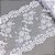 Tule Bordado Branco com Sutache CH-1782 (29,0cm - 9,14 m) - Imagem 1