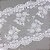 Tule Bordado Branco com Sutache CH-1782 (29,0cm - 9,14 m) - Imagem 2