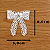 Aplicação Guipir 3D CH-4631 (5,0cm - 6,0cm)(12 peças) - Imagem 3