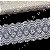 Organza OR-9600 Marfim (8,5cm - 13,70m) - Imagem 1
