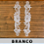 3 Pares da Aplicação Guipir Branca CH-2307/P (7,0cm - 31,5cm) - Imagem 1