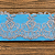Tule Bordado Prata CH-2014/B (10,0cm - 9,14m) - Imagem 2