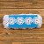 Tule Bordado Branco 3D CH-1893/S (4,5cm - 12,80m) - Imagem 2