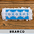 Tule Bordado Branco 3D CH-4643/P (5,5cm - 12,80m) - Imagem 1