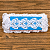 Tule Bordado Branco 3D CH-3427 (6,0cm - 12,80m) - Imagem 2