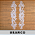 3 Pares da Aplicação Guipir Branca CH-2307/G (10,0cm - 45,0cm) - Imagem 1