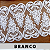 Tule Bordado Branco Duplo CH-4730 (17,0cm - 9,0m) - Imagem 1