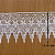 Renda Guipir Branca LA-801228 (11,0cm - 13,70m) - Imagem 2