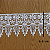 Renda Guipir Branca LA-801322 (8,5cm - 13,70m) - Imagem 3