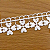 Renda Guipir Branca CH-4627 (3,5cm - 13,70m) - Imagem 2