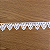 Renda Guipir Branca OR-51032 (3,0cm - 13,70m) - Imagem 2