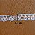 Renda Guipir Branca LA-801227 (2,5cm - 13,70m) - Imagem 3