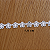 Renda Guipir Branca LA-801225 (1,5cm - 13,70m) - Imagem 3